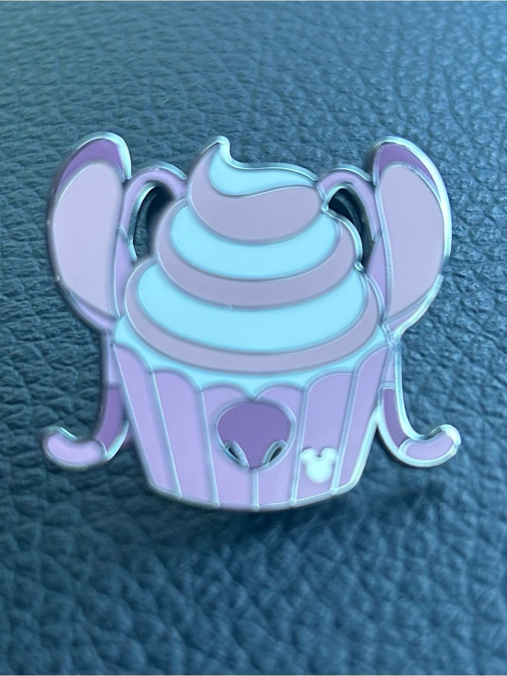 Disney Stitch Cupcake Pin - Baby Blue & Lavender